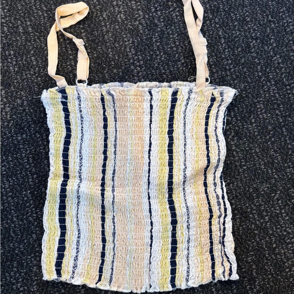 Aeropostale Multicolor Striped Tank Top